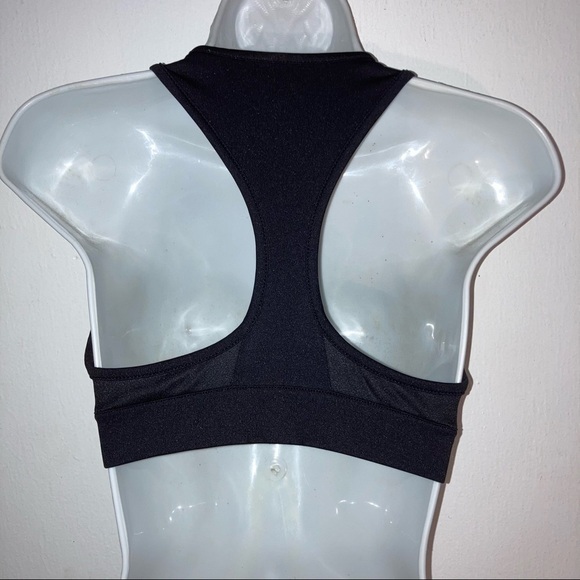 Adidas Racerback Sports Bra M Black - Picture 3 of 3